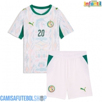 Camisa de time de futebol Senegal Habib Diallo #20 Replicas 1º Equipamento Infantil Mundo 2026 Manga Curta (+ Calças curtas)